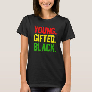 Camiseta Joven y obsequiado Mes de la Historia Negra Afroam
