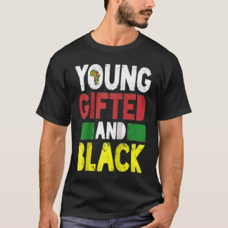 Camiseta Joven y Orgulloso Africano Negro Mes de la Histori