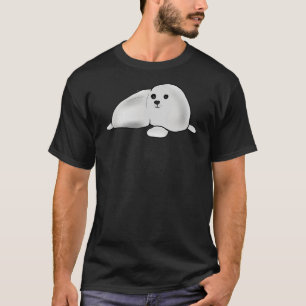 Camiseta Jóvenes adolescentes cortan la foca de arpa ártica