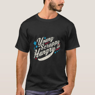 Camiseta Jóvenes Camisas Scrappy Y Hambrientas Usa Holidays