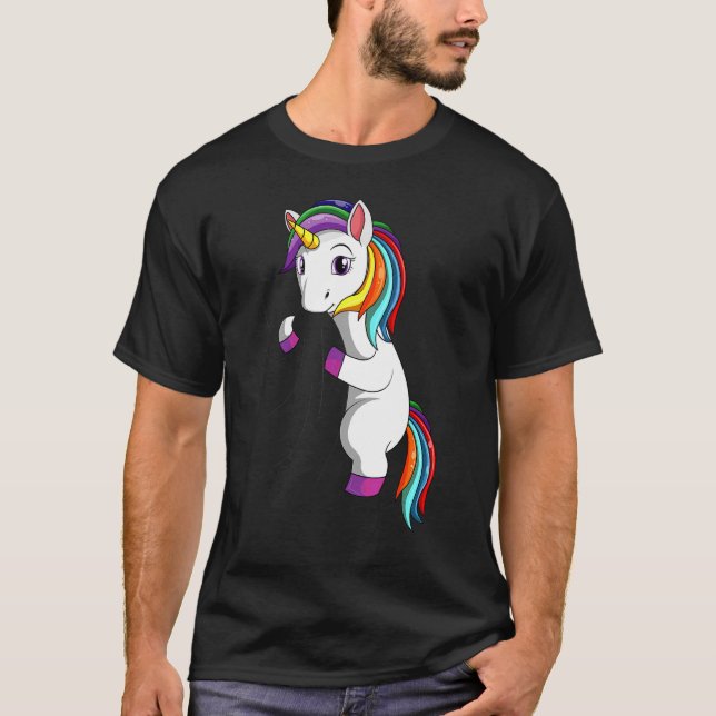 Camiseta Jóvenes Chicas de Unicornio (Anverso)