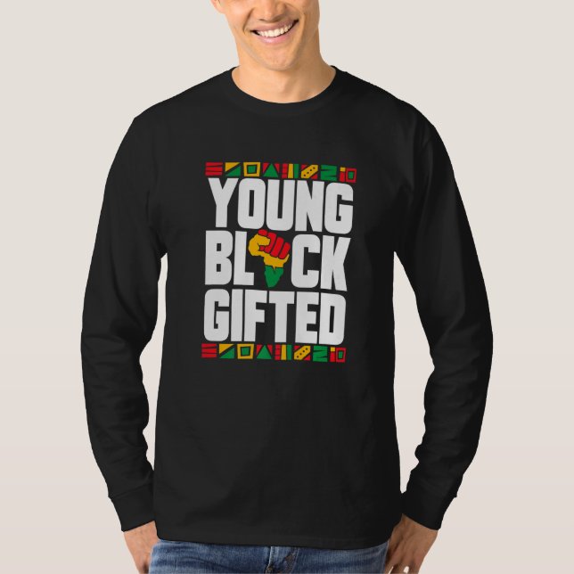 Camiseta Jóvenes Chicas del Mes de la Historia Negra de Bla (Anverso)