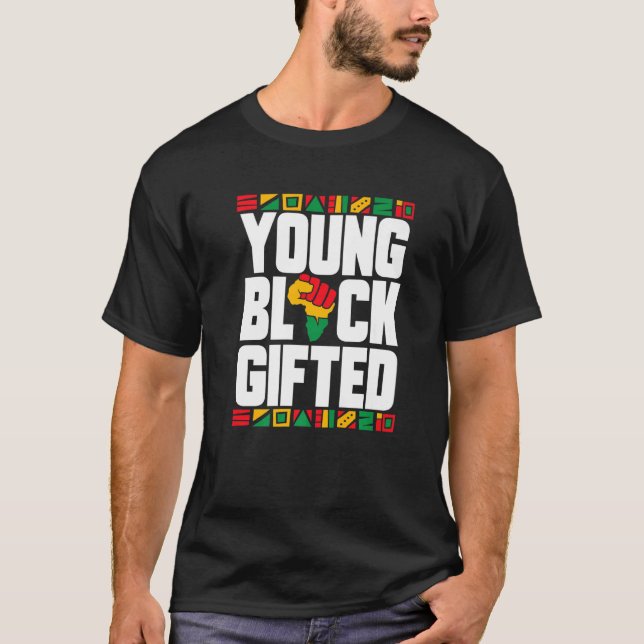 Camiseta Jóvenes Chicas del Mes de la Historia Negra de Bla (Anverso)