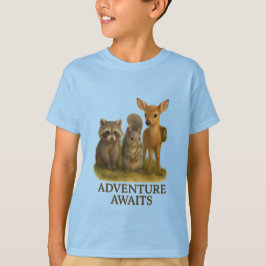 Camiseta Jóvenes Critters Club Tee #1 - "La aventura espera
