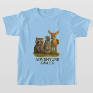 Camiseta Jóvenes Critters Club Tee #1 - "La aventura espera