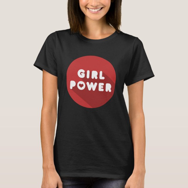 Camiseta Jóvenes de chica Power Ladies (Anverso)