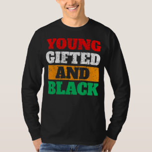 Camiseta Jóvenes De Edad Y Orgullo Negro Africano Mon De Hi