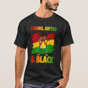 Camiseta Jóvenes de educación e historia negra Mes de histo