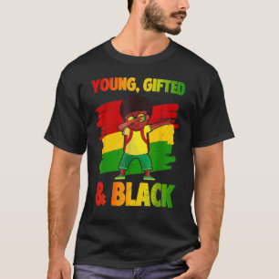 Camiseta Jóvenes de educación e historia negra Mes de histo