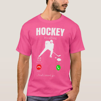 Camiseta Jóvenes de hockey sobre hielo me empujan hockeypla