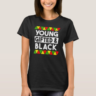 Camiseta Jóvenes De La Edad Y La Historia Negra De La Histo