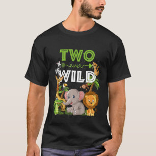 Camiseta Jóvenes dos salvajes Jungla Safari del Zoológico d