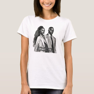 Camiseta Jóvenes emprendedores talentosos regalo de negocio