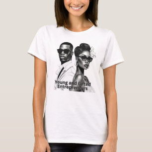 Camiseta Jóvenes emprendedores talentosos regalo de negocio