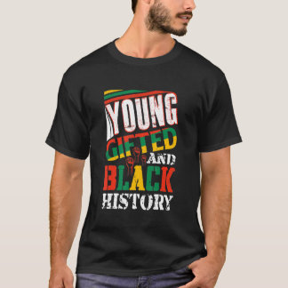 Camiseta Jóvenes Gifados Y Mes De Historia Negra Estadounid