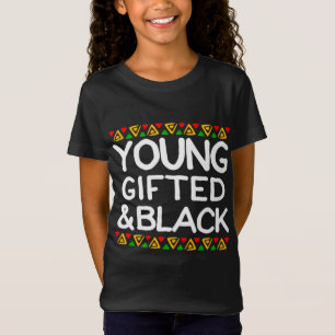 Camiseta Jóvenes Gifados Y Mes De Historia Negra Estadounid