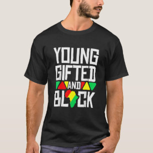 Camiseta Jóvenes Gifados Y Orgullo Negro Historia Negra Afr