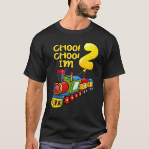 Camiseta Jóvenes globos Tengo 2 años de edad Entrenan a seg
