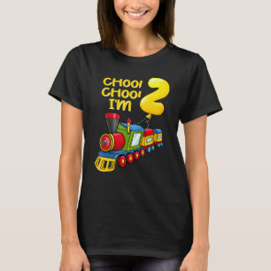 Camiseta Jóvenes globos Tengo 2 años de edad Entrenan a seg