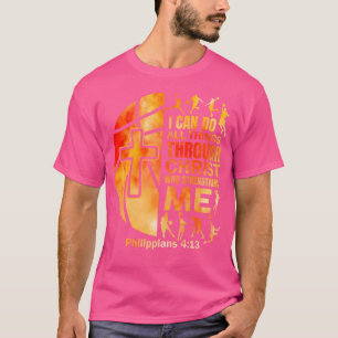 Camiseta Jóvenes hombres de básquetbol cristianos bíblicos 