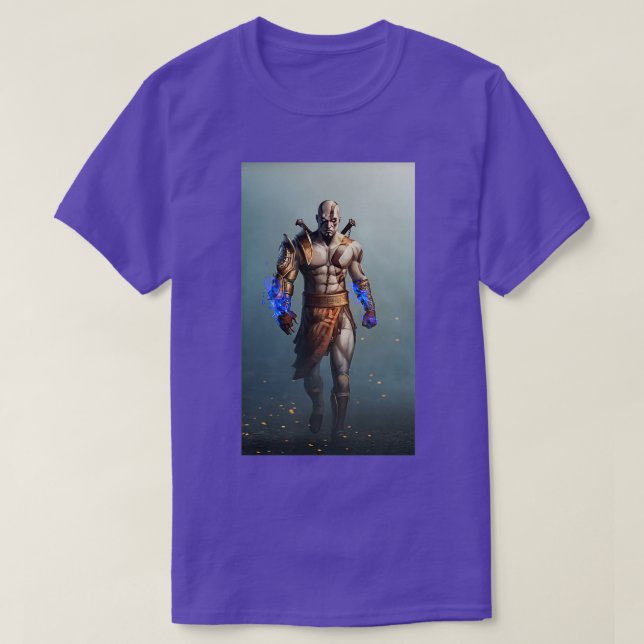 Camiseta Jóvenes kratos (Diseño del anverso)