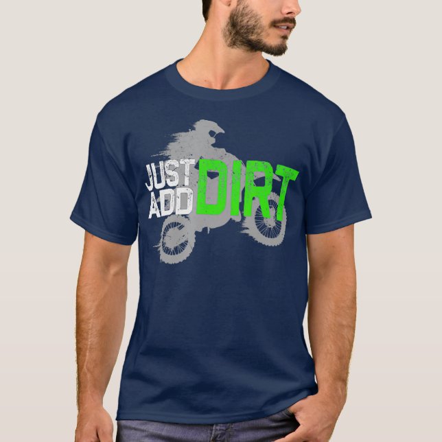 Camiseta Jóvenes Motocross Boys Dirt Bike Dirtbike Kids (Anverso)