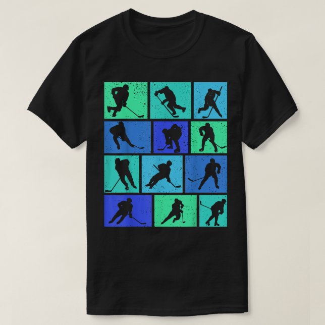 Camiseta Jóvenes niños de hockey sobre hielo (Diseño del anverso)