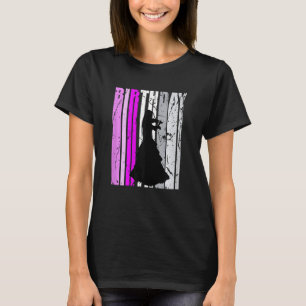Camiseta Jóvenes rosados Violín Life Cita A Los Jugadores M