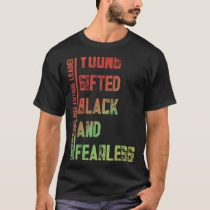 Camiseta Jóvenes, talentosos, negros, temerosos un tributo