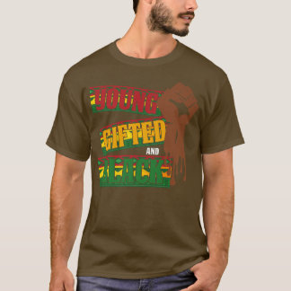 Camiseta Jóvenes talentosos y negros Historia Negra Mes Org
