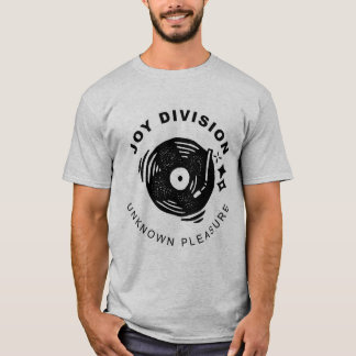 CAMISETA JOY DIVISION UNKNOWN PLEASURE VINILO