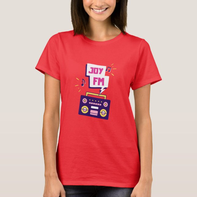 Camiseta Joy FM canlı T-Shirt (Anverso)