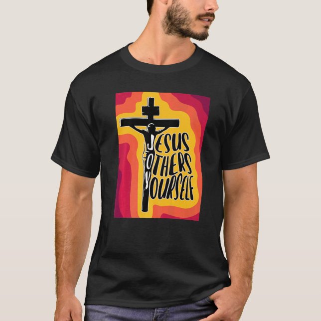 Camiseta JOY Jesus Otros Se Cuentan Cristiano (Anverso)