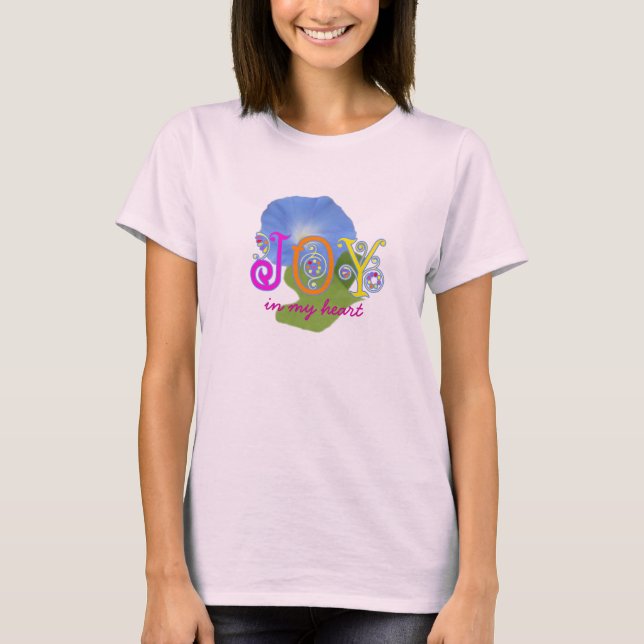 Camiseta Joy Morning Glory (Anverso)