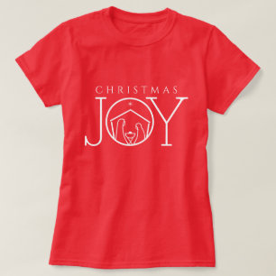 Camiseta JOY Natividad Navidades religiosos cristianos cami