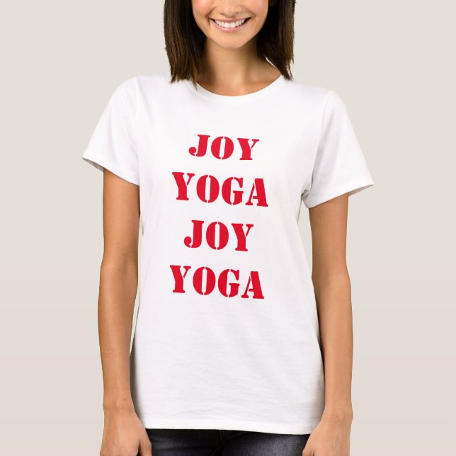 Camiseta Joy Yoga Joy (Anverso)