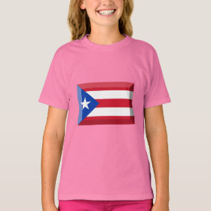Camiseta Joya de la bandera de Puerto Rico