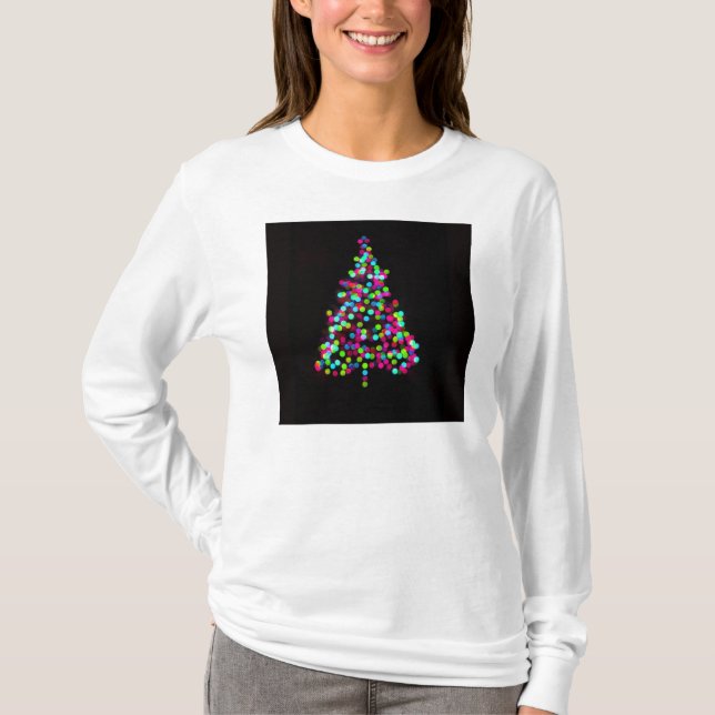 Camiseta Joyas de árbol de Navidad (Anverso)