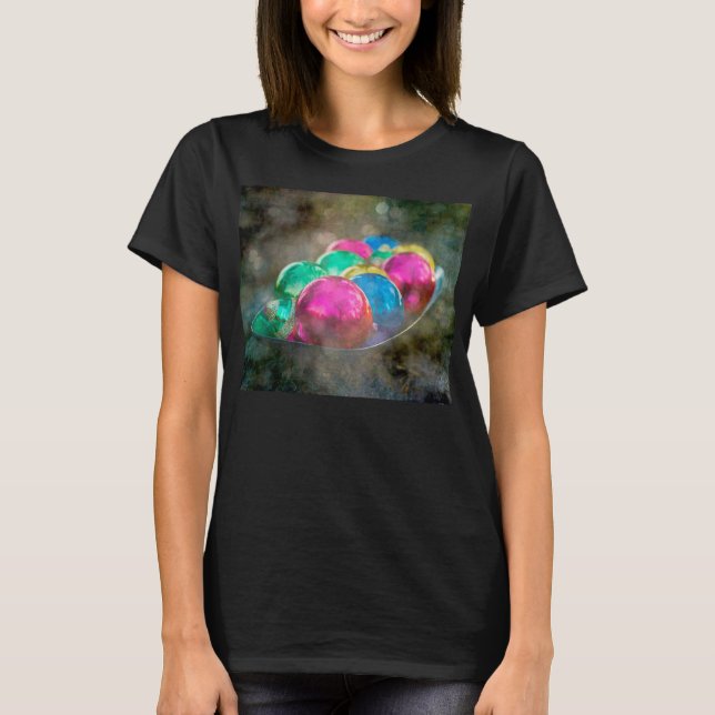 Camiseta Joyas de los ornamentos navideños del bosque (Anverso)