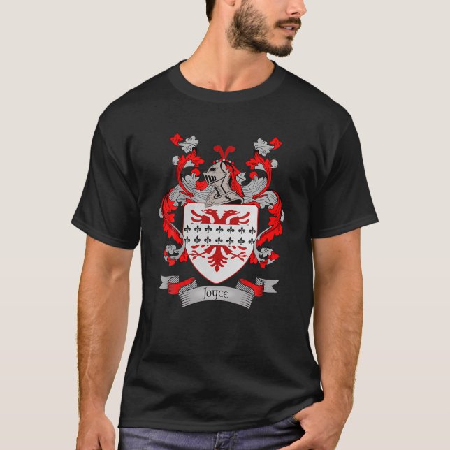Camiseta Joyce Escudo De Armas | Joyce Surname Family Crest (Anverso)