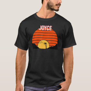 Camiseta Joyce Palm Tree Sunset Retro Vintage Sand Dunes