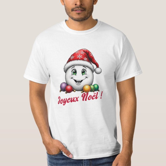 Camiseta Joyeux Nöel ! (Anverso)