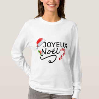 Camiseta Joyeux Noël . Cadeau Noël 