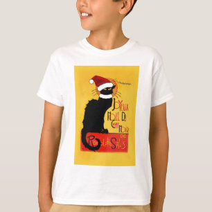 Camiseta Joyeux Noël Du Chat Noir