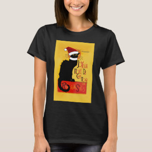 Camiseta Joyeux Noël Du Chat Noir