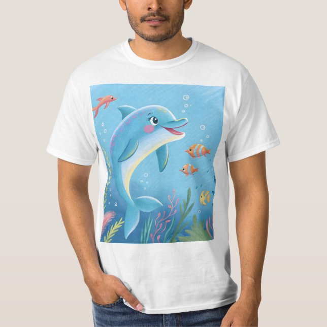 Camiseta Joyful Dolphin Moments (Anverso)