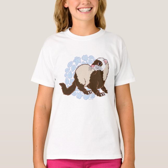 Camiseta Joyful Ferret (Anverso)