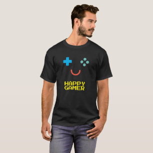 Camiseta Joyful Gamer - Emoticon de juegos retro