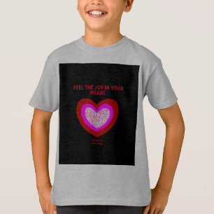 Camiseta Joyful Heart Boys Light Steel Basic T Shirt