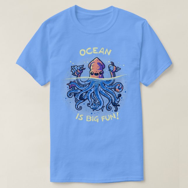 Camiseta Joyful Kraken (Diseño del anverso)